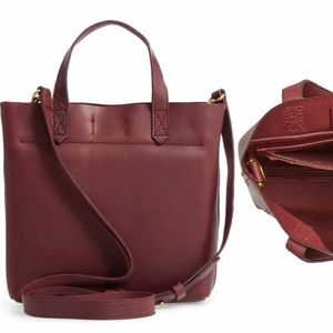 Madewell Small transport bag in Dark Cabernet
